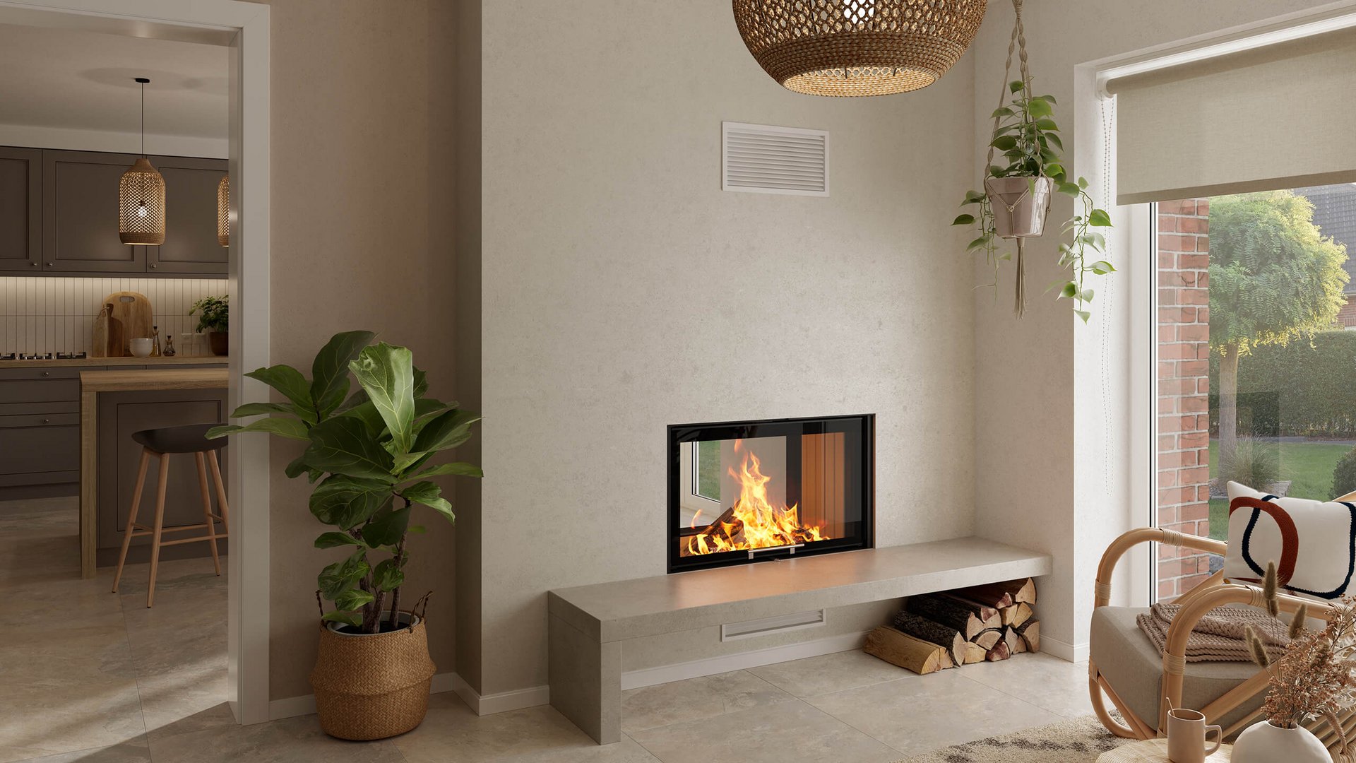 Foyer bois VARIA FD 87H – SPARTHERM
