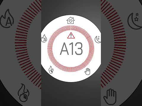 Alarme A13 : panne de température de la carte