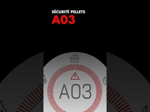 Alarme A03 : sécurité pellets