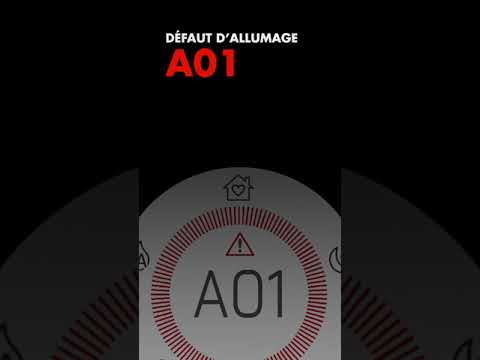 Alarme A01 : défaut d'allumage