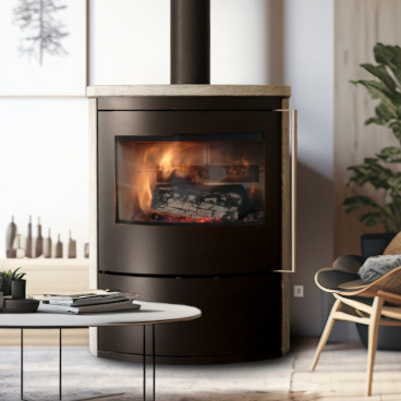Poêle à bois Bombay – Fonte Flamme