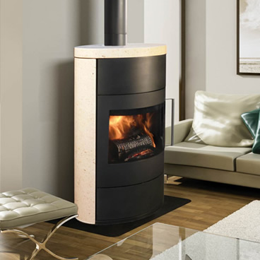 Poêle à bois Fifti – Fonte Flamme