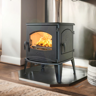 Poêle à bois Vulca 64 – Fonte Flamme