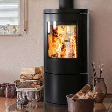 Poêle à bois Ewa – Fonte Flamme