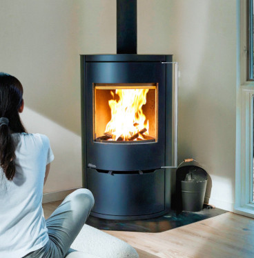 Poêle à bois Obia – Fonte Flamme