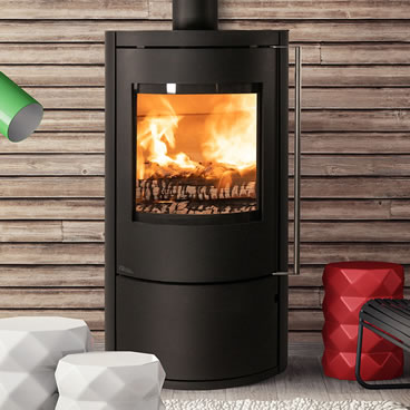 Poêle à bois Mesa / Nara – Fonte Flamme