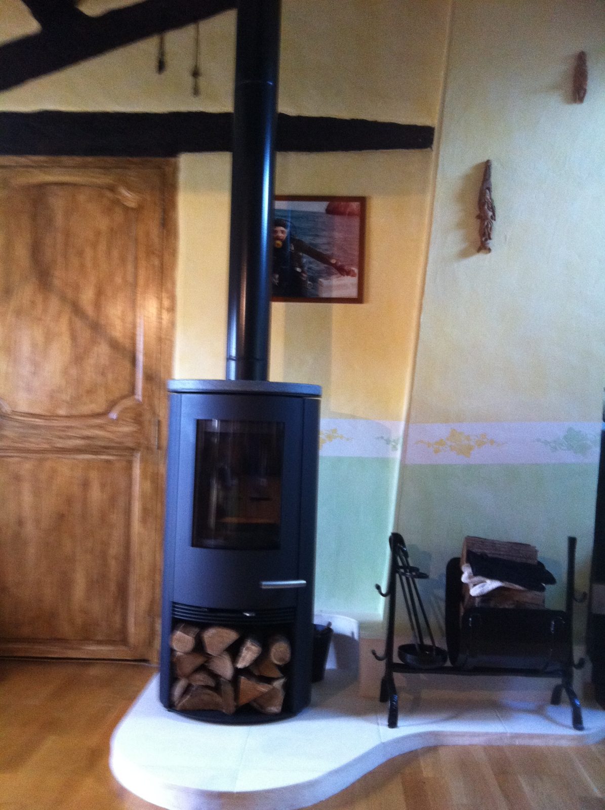 Poêle à bois Termatech TT20 installé à Agen