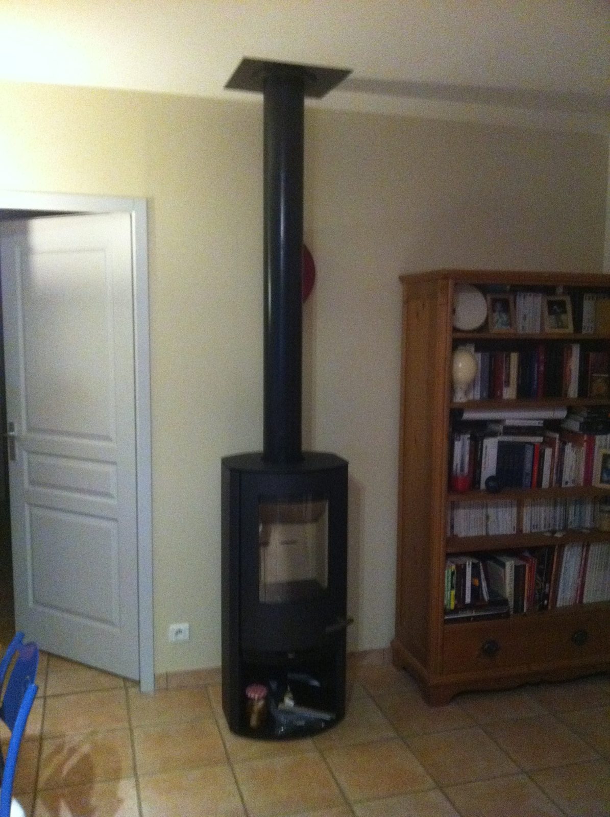 Poêle à bois Termatech TT20 installé à Bajamont