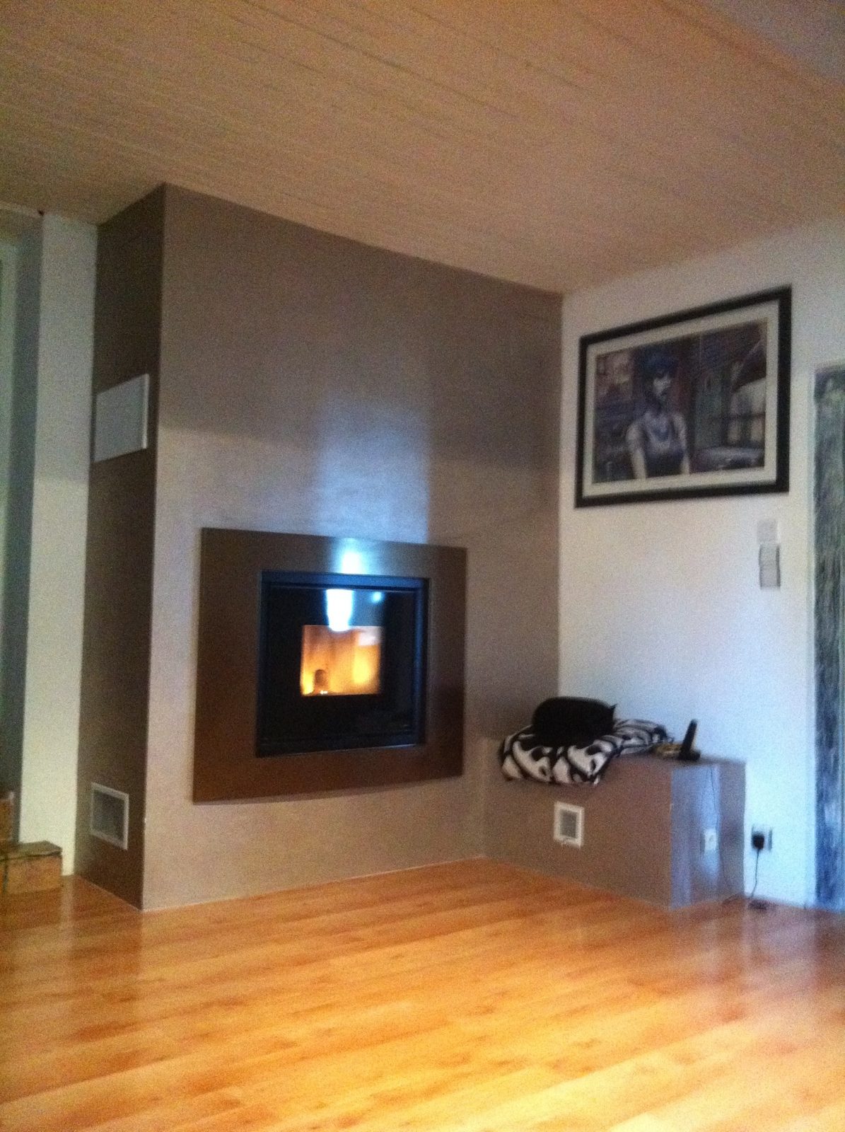 Insert à granulés MCZ Vivo 80 installé à Saint-Sardos