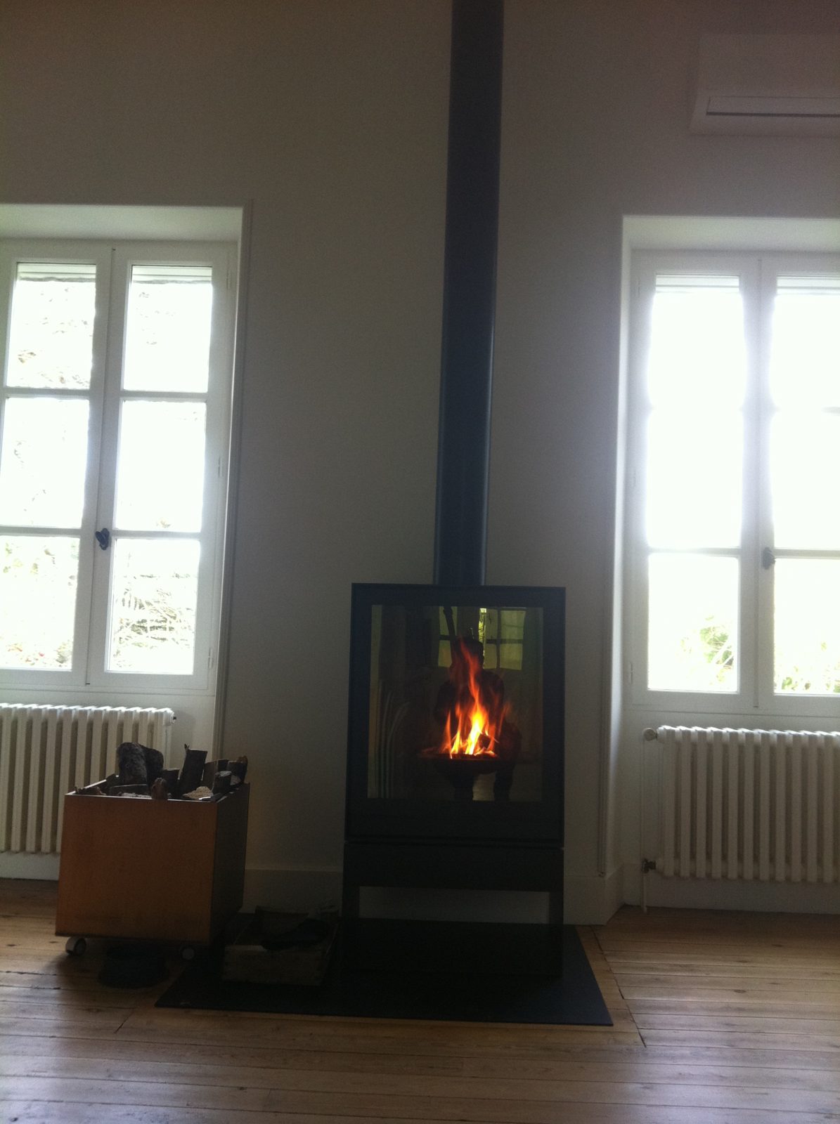 Poêle à bois Termatech TT22 installé à Temple-sur-Lot