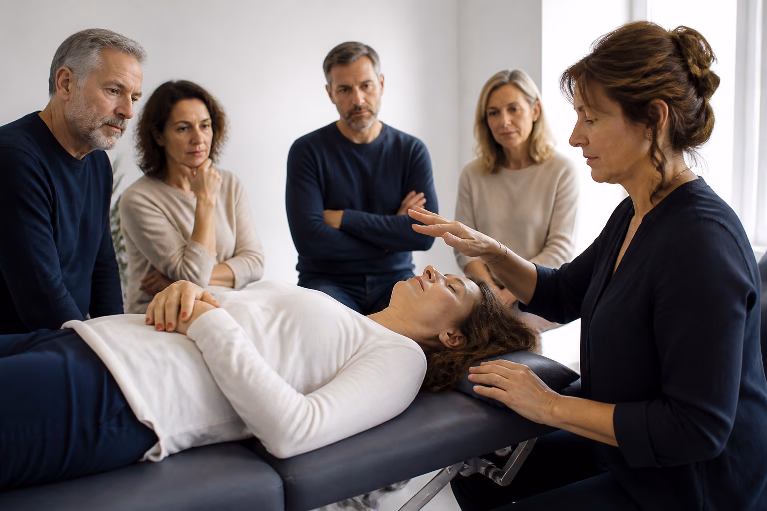 Illustration éditoriale de la formation : HYPNOSE MÉDICALE & COHÉRENCE CARDIAQUE.