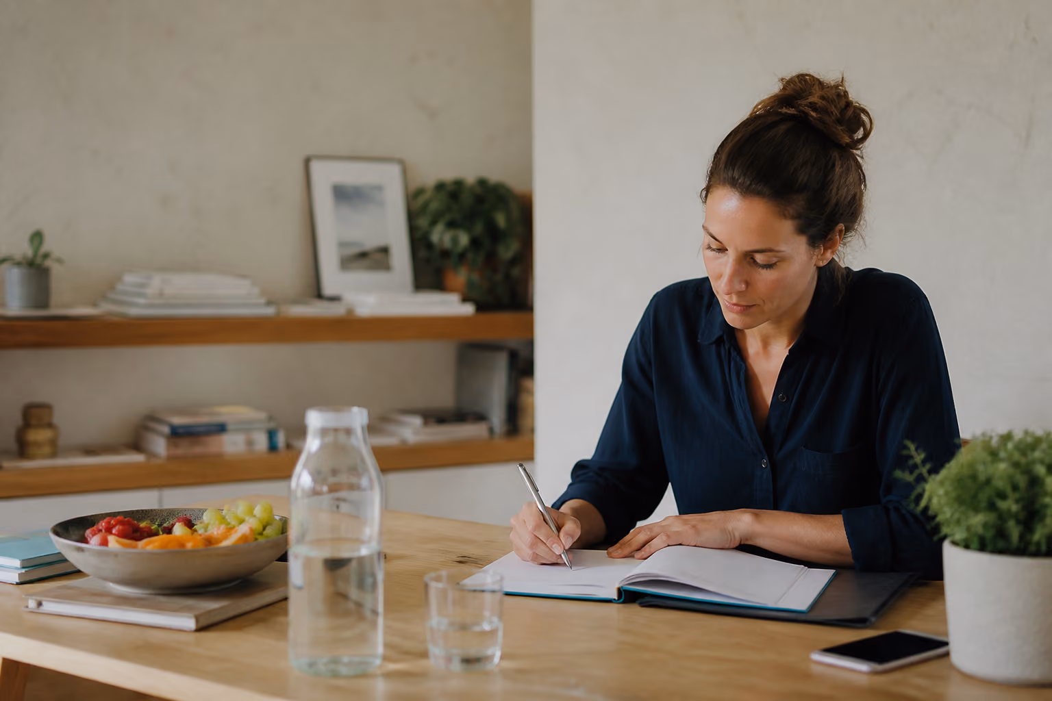 Illustration éditoriale de la formation : BOOSTER SA PRODUCTIVITÉ GRÂCE À L’ALIMENTATION.