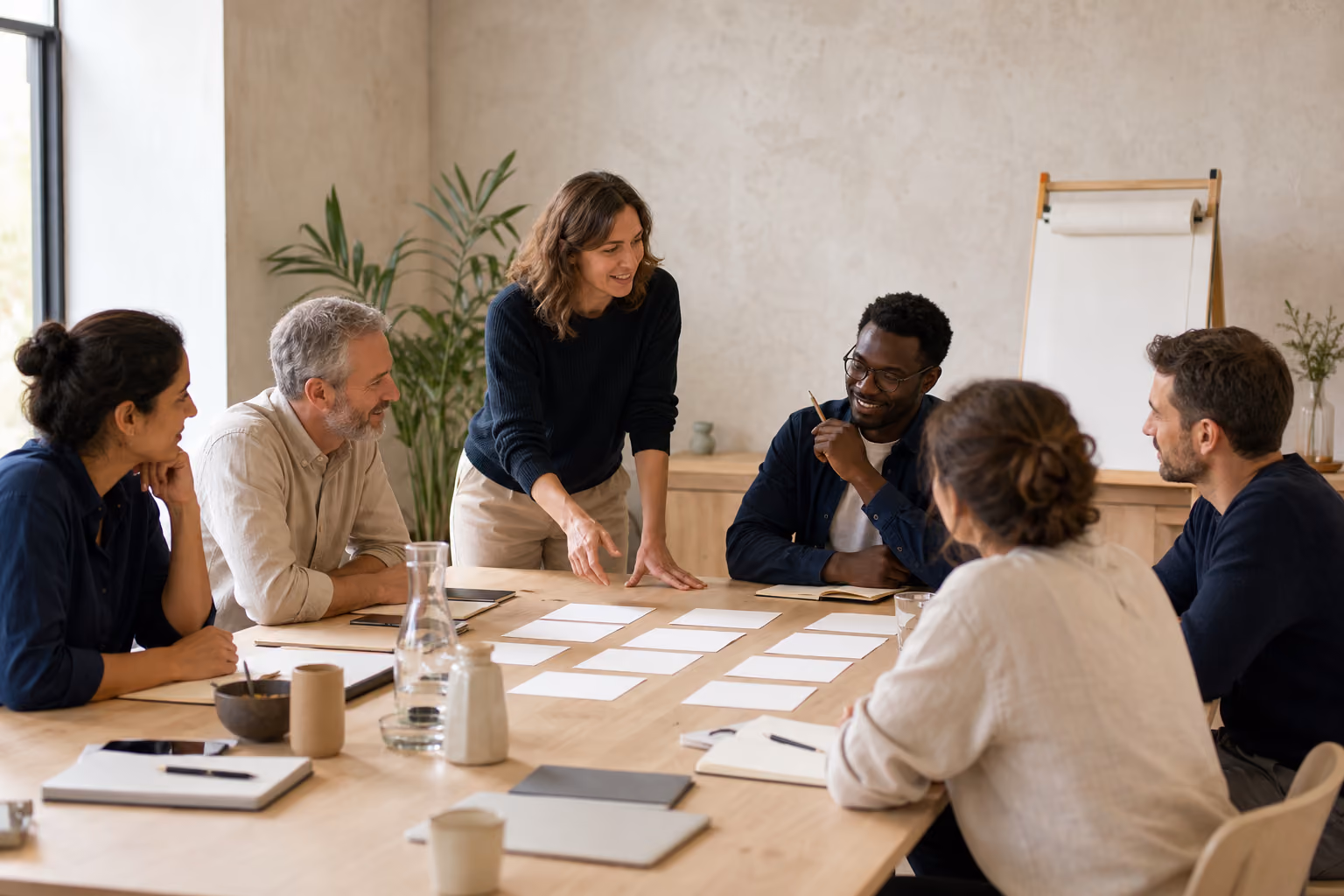 Photographie éditoriale de la formation : Management coopératif et conduite du changement (INTER, 7 h).
