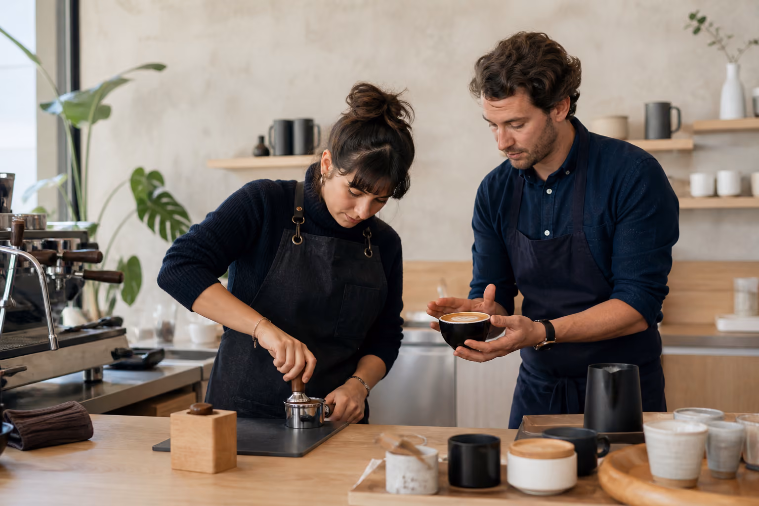 Photographie éditoriale de la formation : Barista (1 jour).