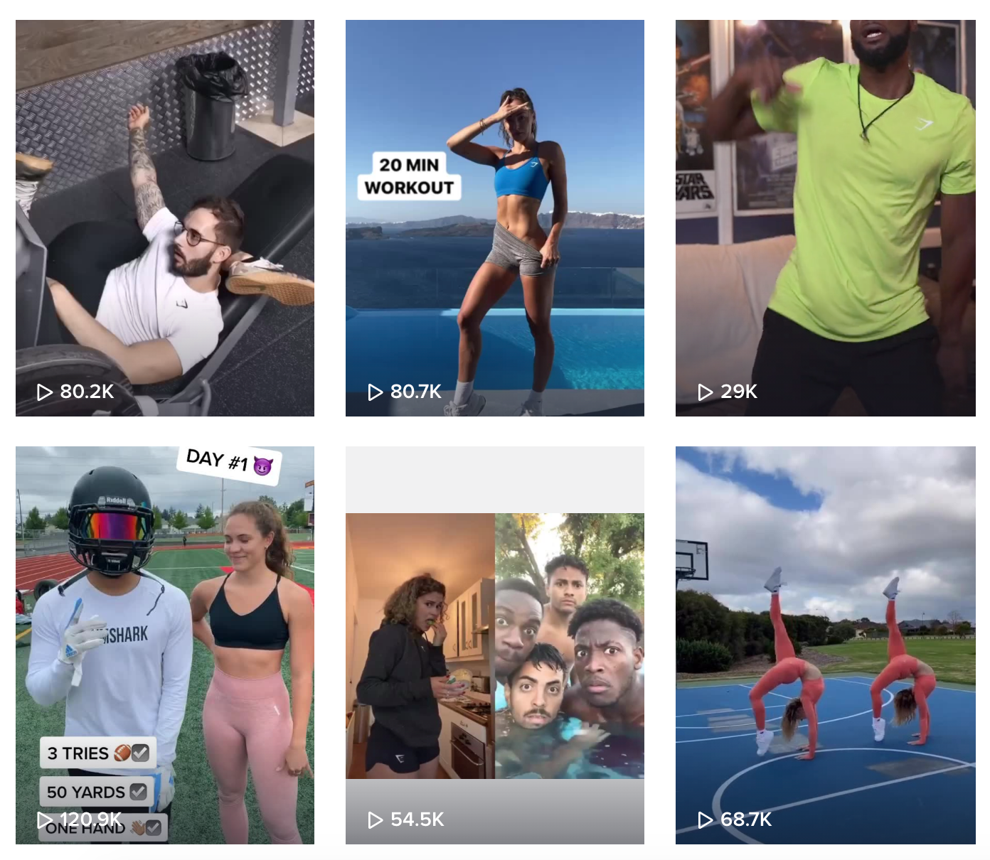 gymshark-tiktok