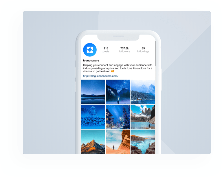 Curate the visual of your Instagram feed