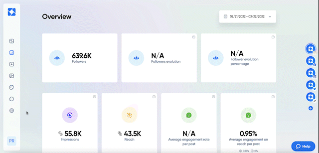 Overview of listening features on Iconosquare