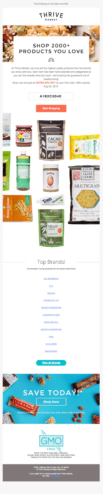 example from Thrive