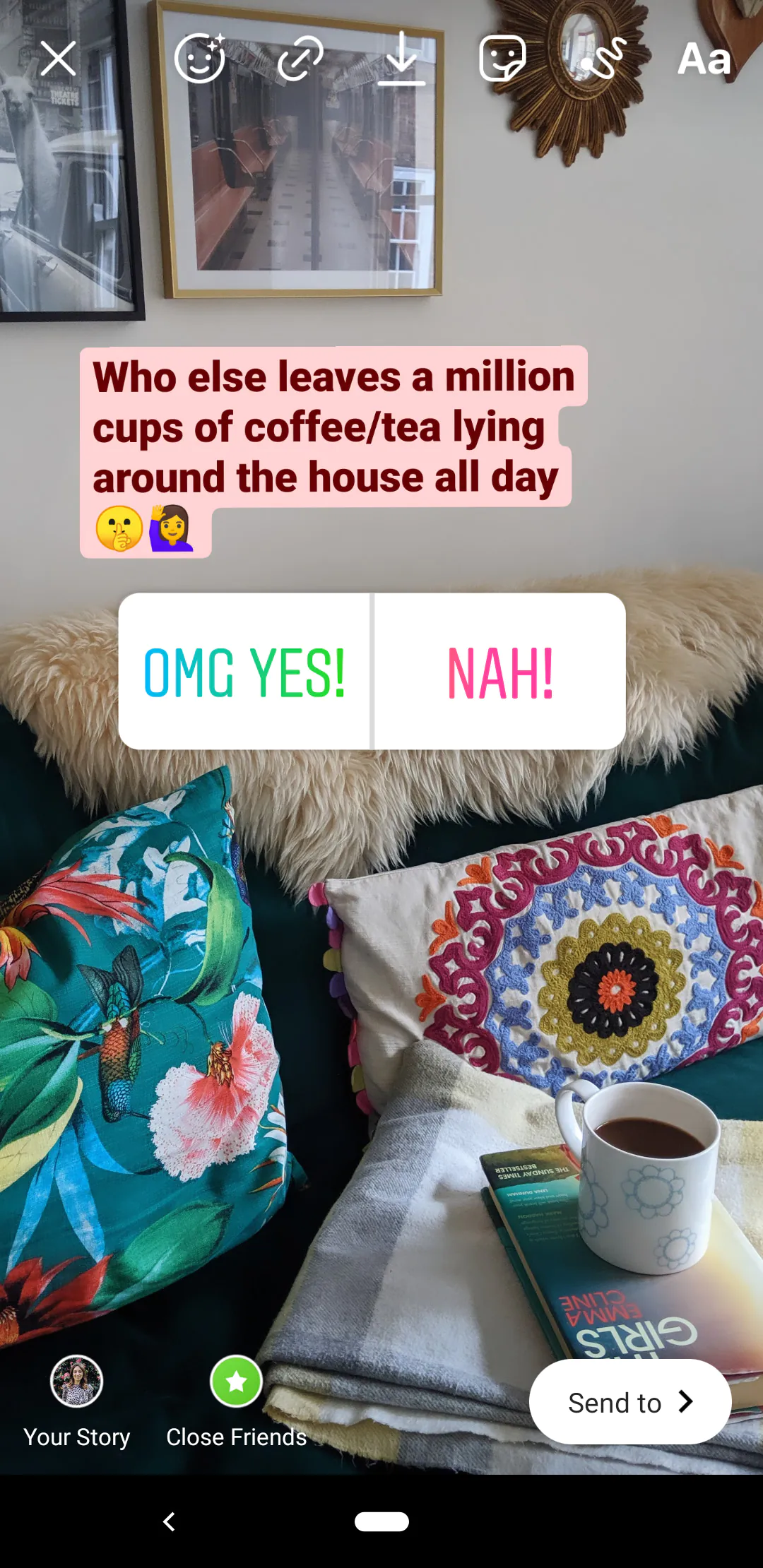 Use Story stickers to your advantage