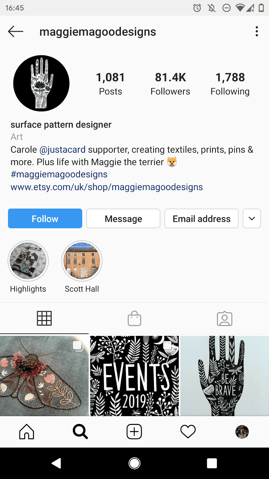maggiemagoodesigns instagram