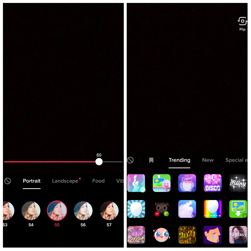 Editing tools and features