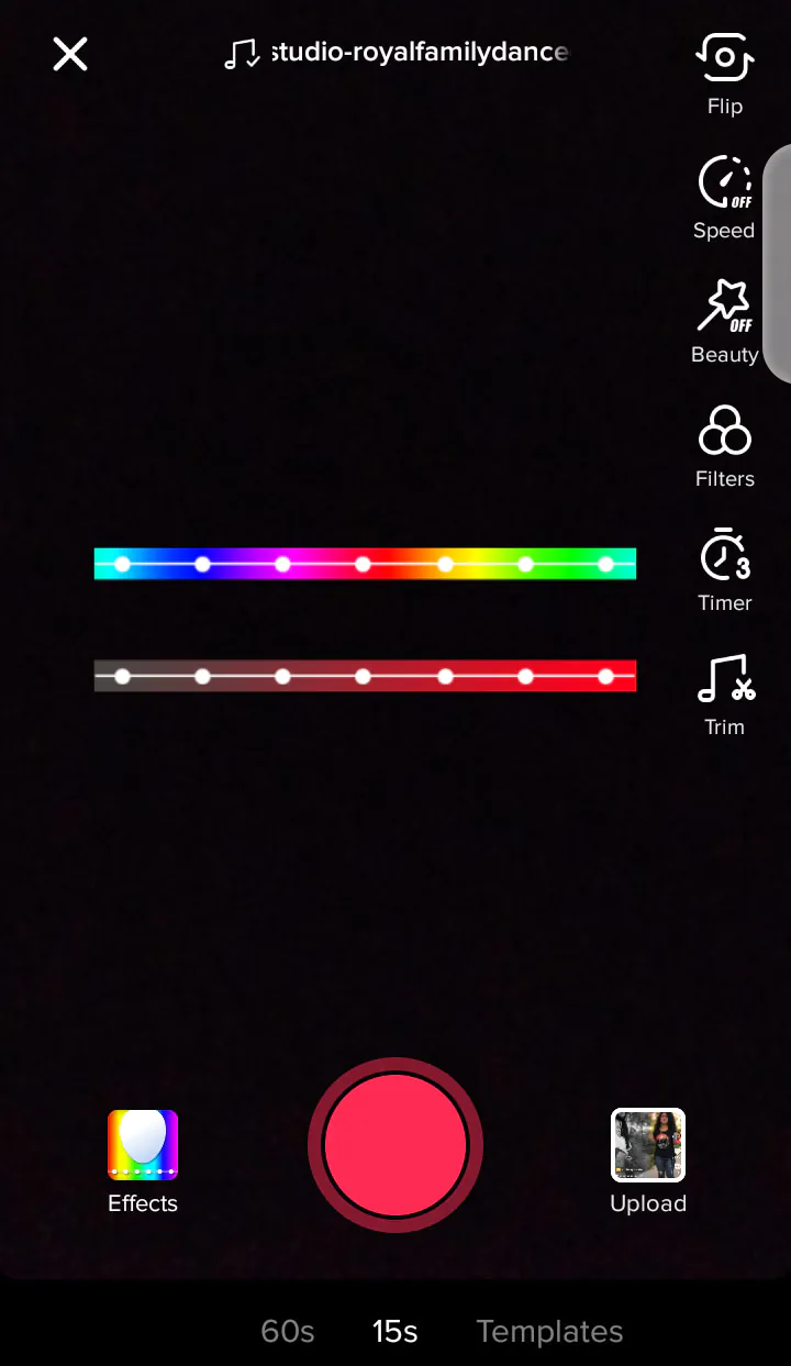the effect to dull the colors of your video