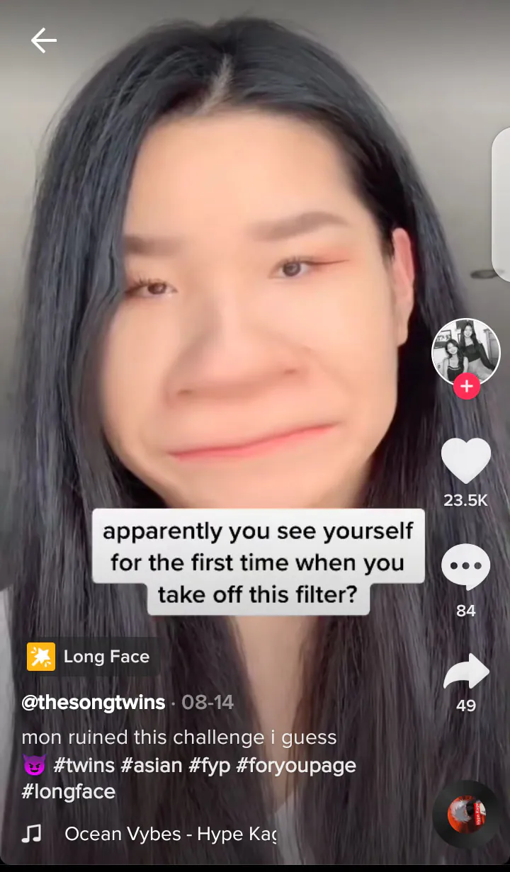 Long face