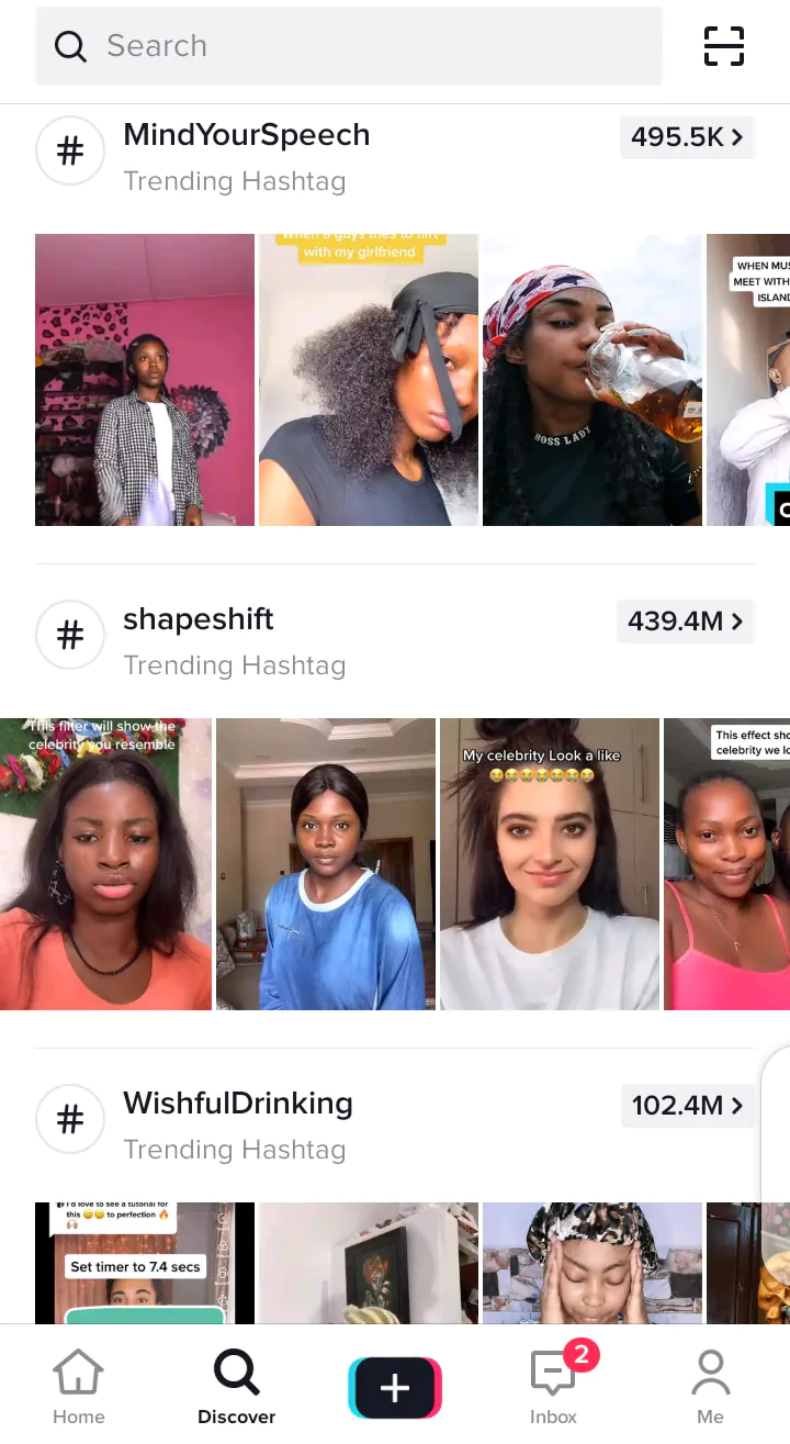 Follow the latest TikTok trends