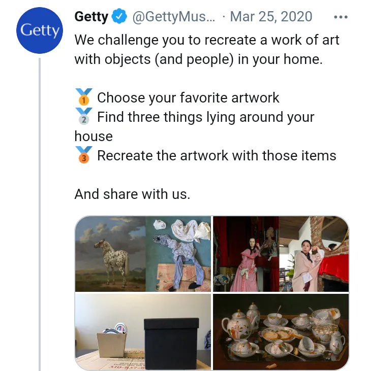 Be creative and funny