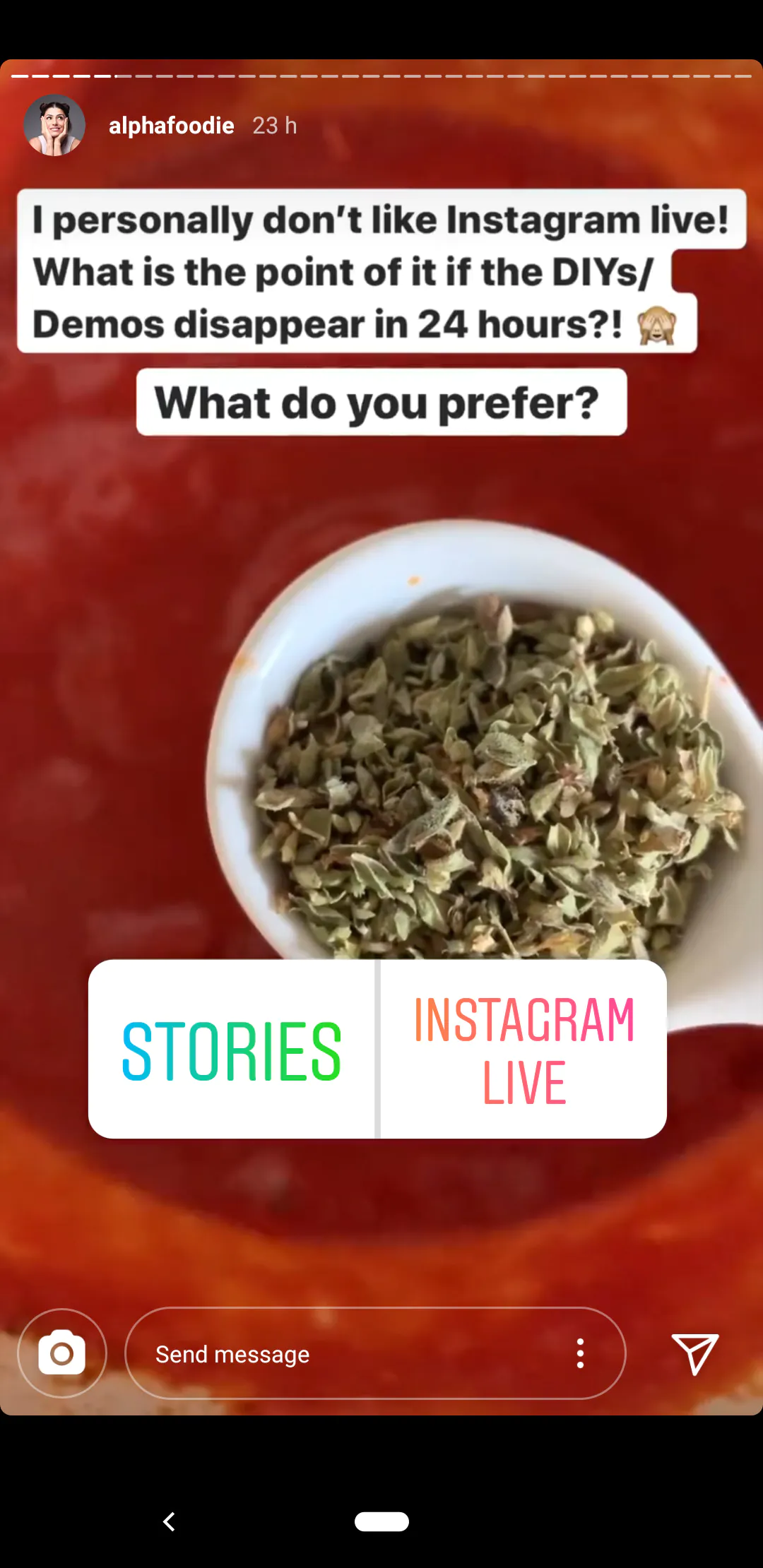 Use interactive Story stickers
