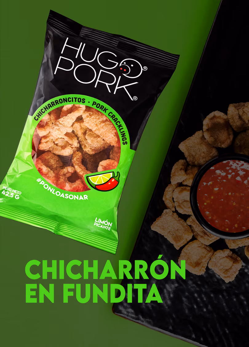 Chicharron de limon en fundita