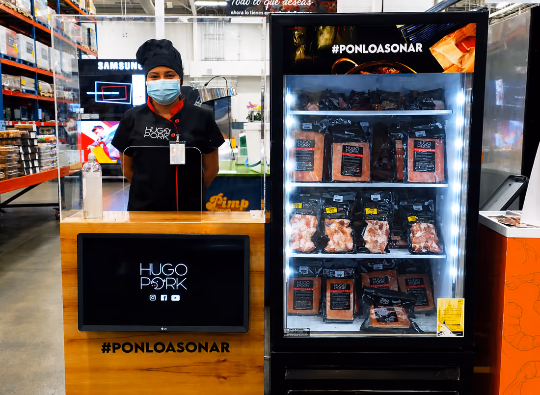 Hugo Pork llega a El Salvador