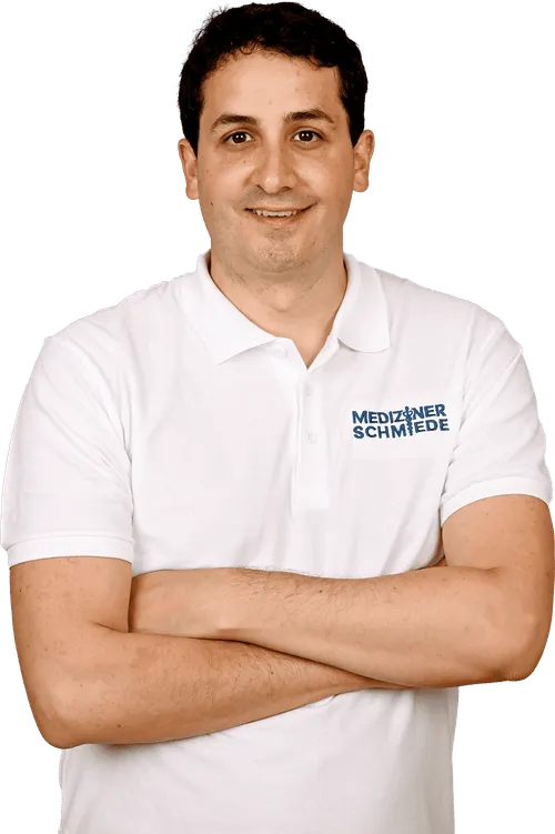 Porträt von Marcel Kloos, Gründer der Medizinerschmiede