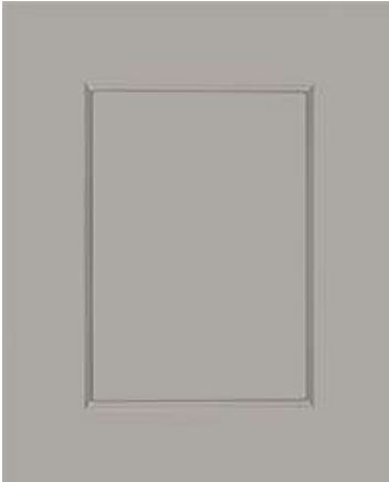 Light Grey Shaker cabinet door