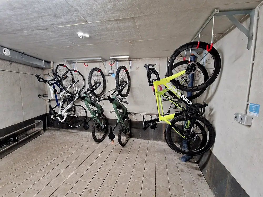 Fahrradkeller im Hotel Bergzeit im Allgäu