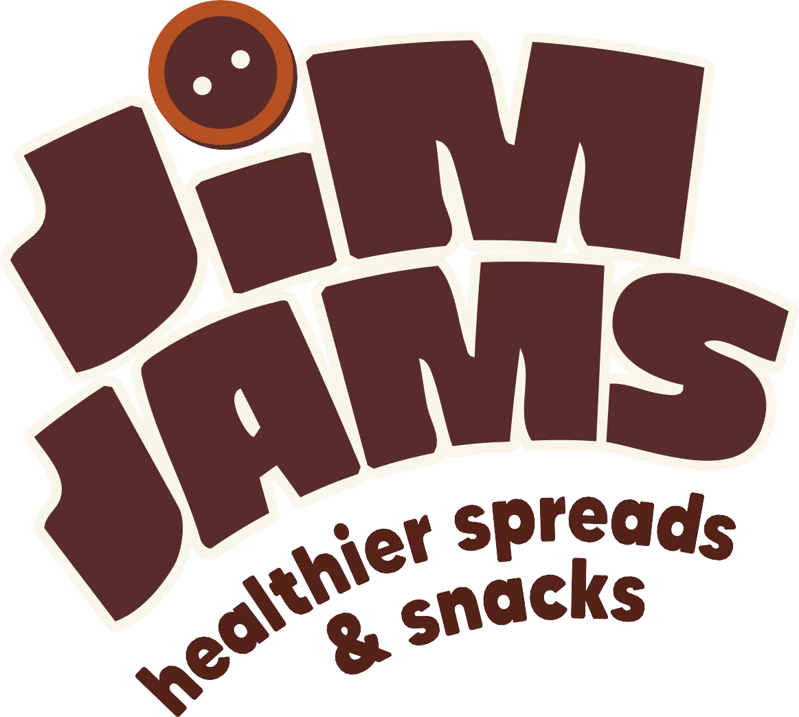 Jim Jams Logo - the healthier Chocolate Spreads 
