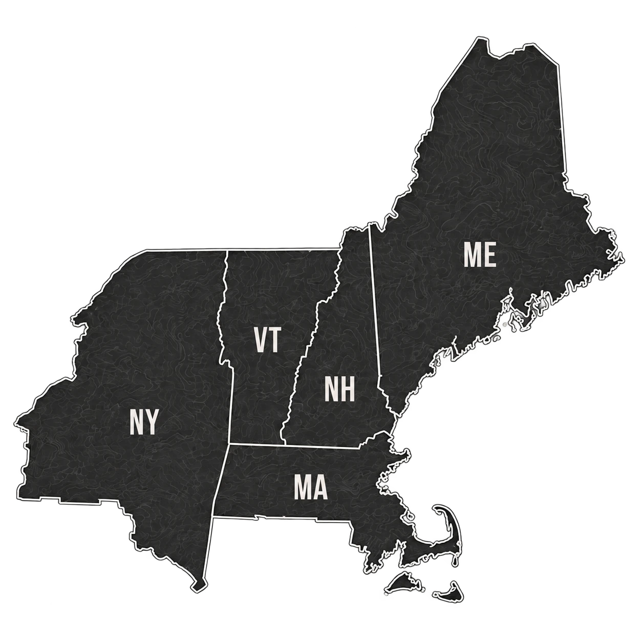 Capital Rock serves New Hampshire, Maine, Vermont, Massachusetts, and New York.