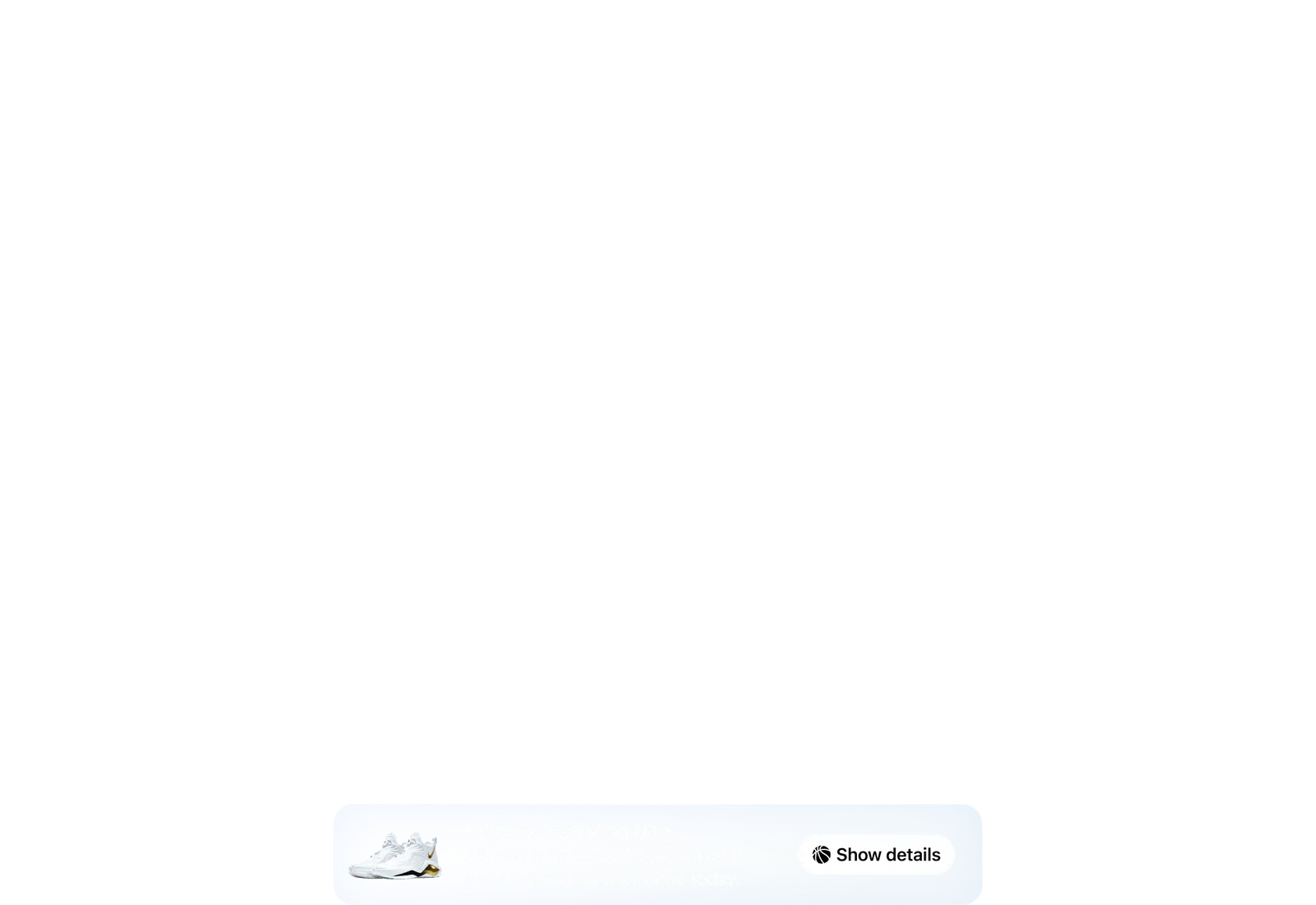 StreamLayer rich notification overlay on live sports