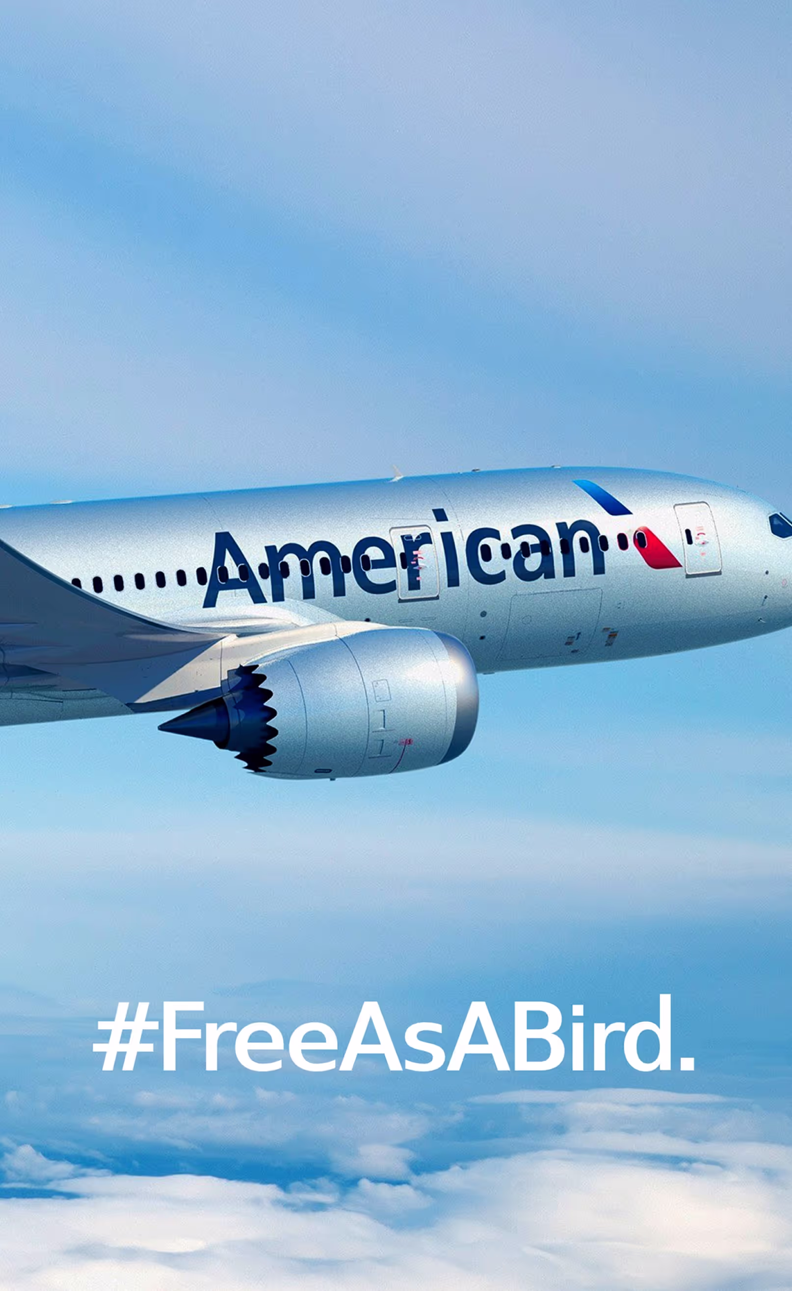 American Airlines nonlinear ad example