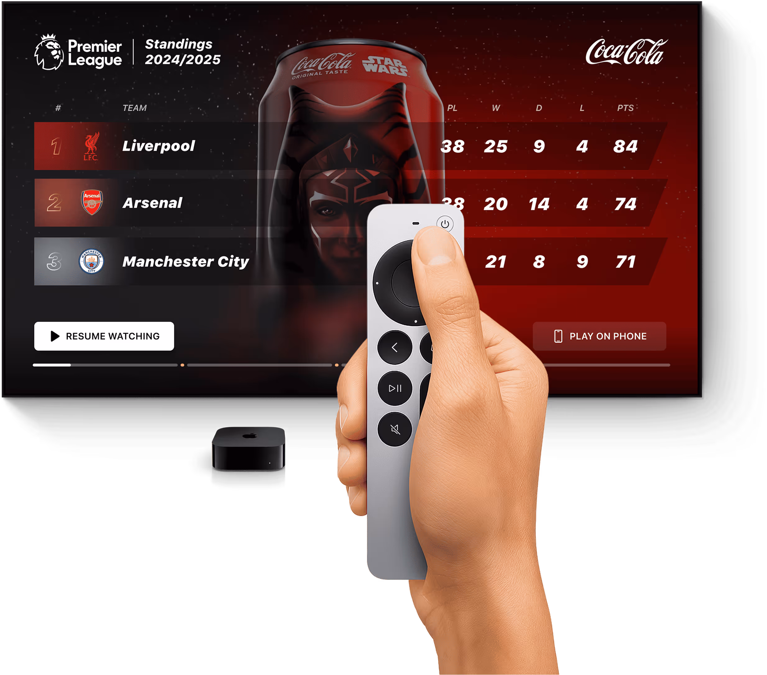 StreamLayer video banner ad on CTV