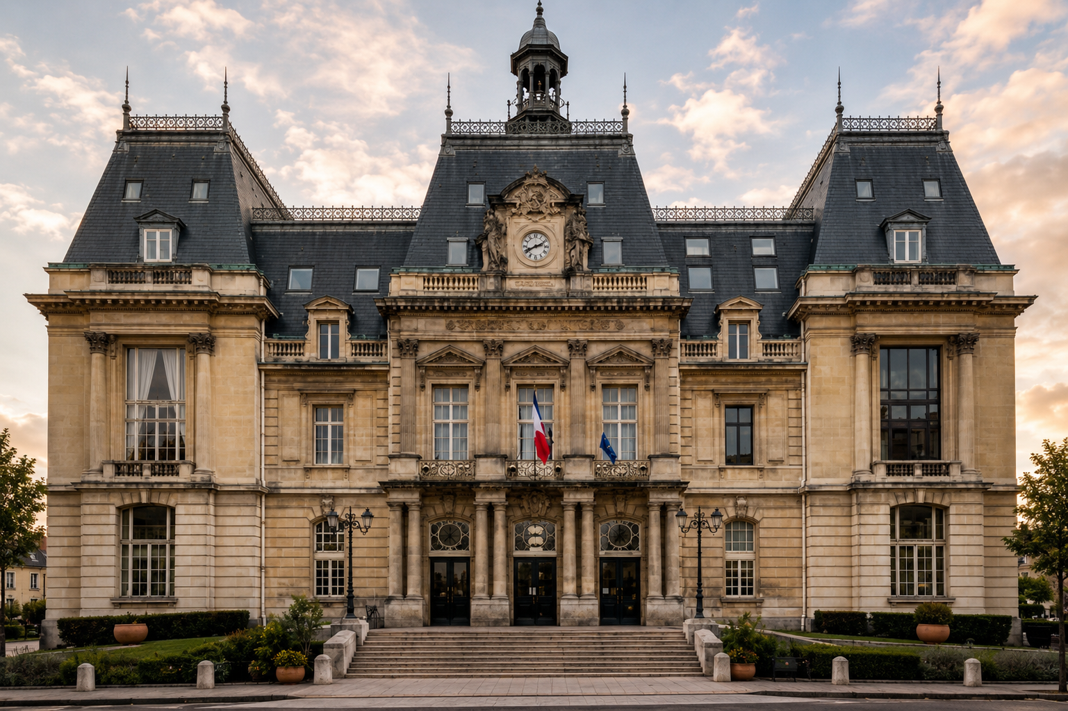 Façade de l'hôtel de ville de Saint-Maur-des-Fossés
