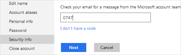 Microsoft's Two-Factor Authentication