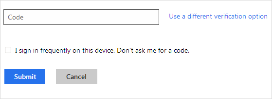 Microsoft's Two-Factor Authentication