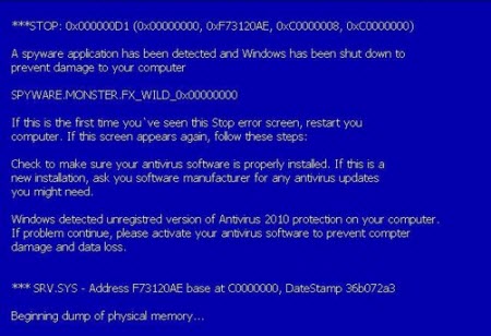 Fake BSOD