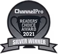 ChannelPro Readers' Choice Award 2021 Silver Winner badge.