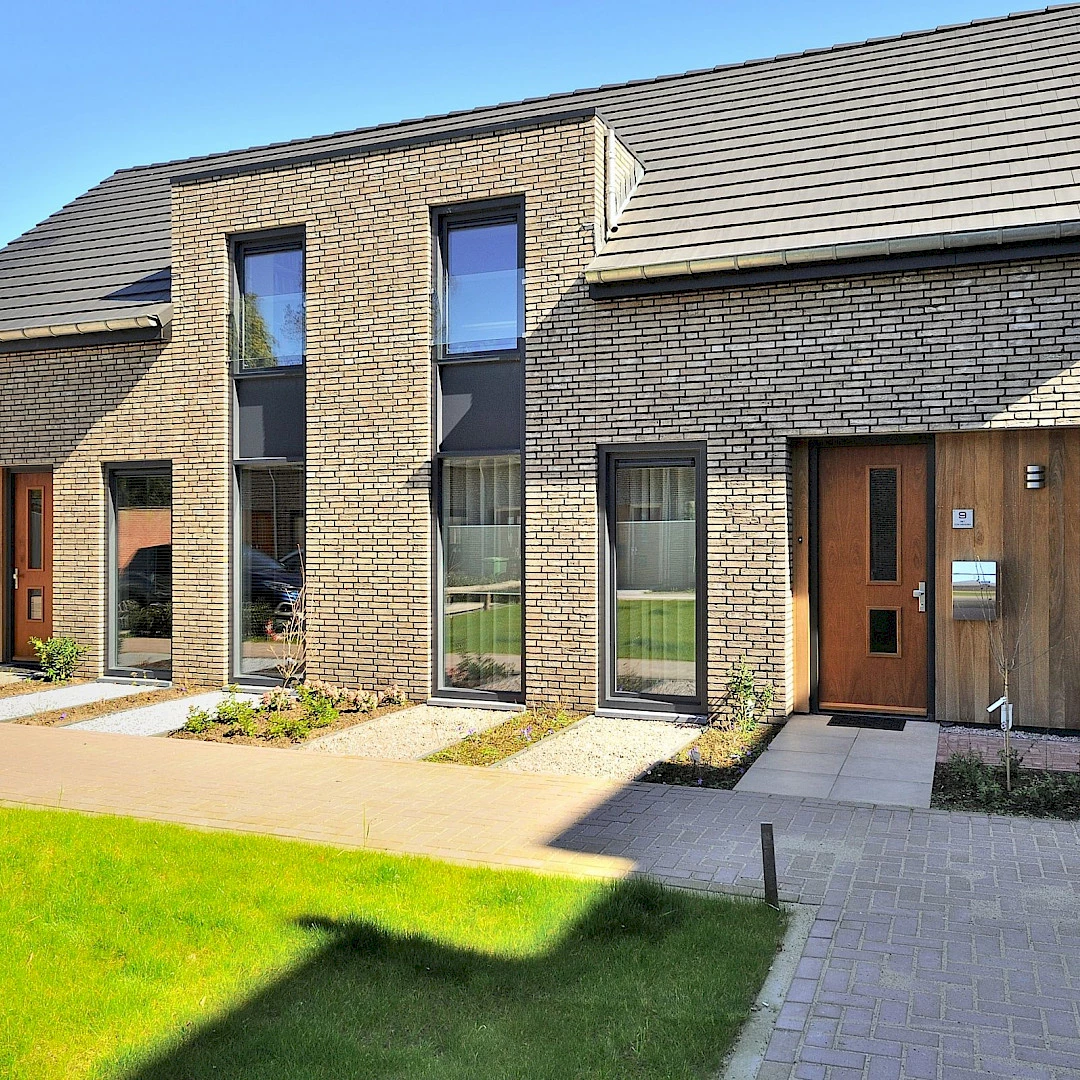 Collectieve gevelrenovatie van een woongebouw