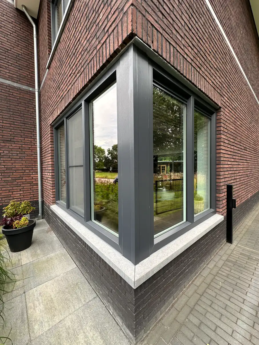 Detail van kozijnwerk