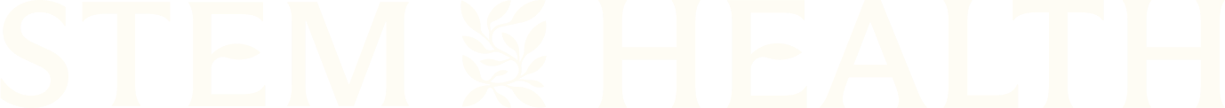 STEM HEALTH wordmark logo with a stylized leaf design between the words.
