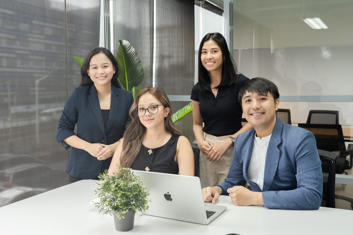 The CloudCFO accounting team reviewing a client's monthly books