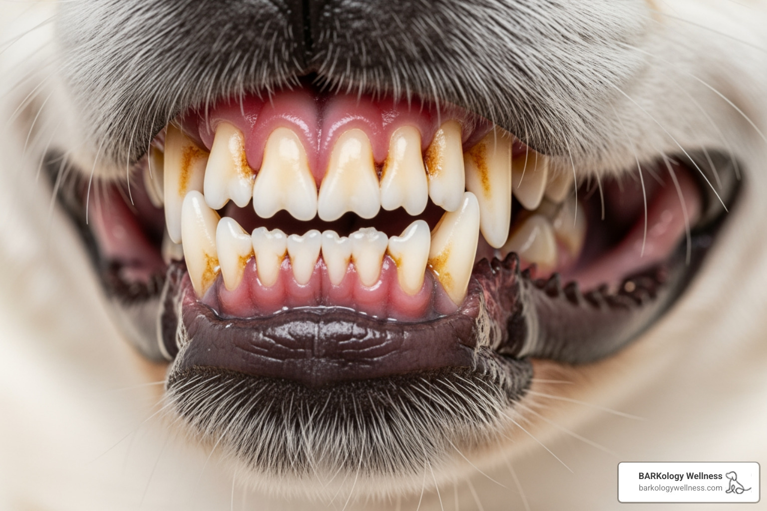 dog's teeth with tartar and inflammation - deep dental cleaning for dogs dog's teeth with tartar and inflammation - deep dental cleaning for dogs